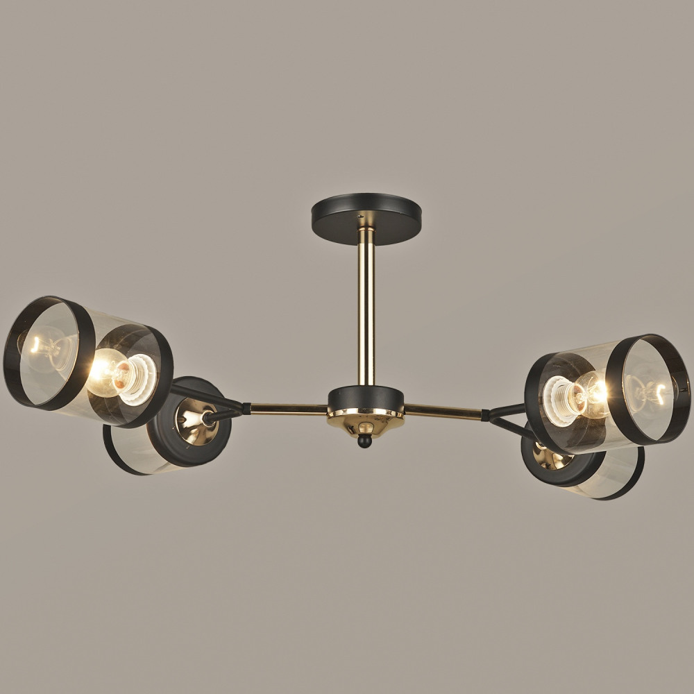 Потолочная люстра  03592-0.3-04 FGD+BK Reluce