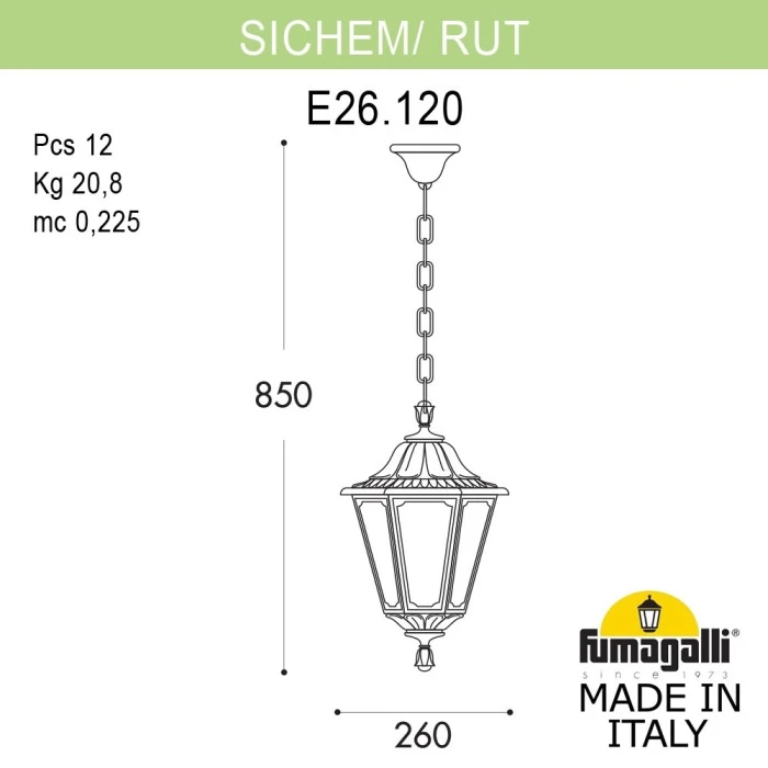 E26.120.000.AXE27 Fumagalli