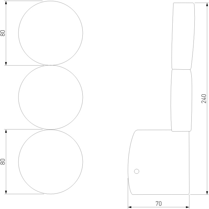 40130/LED черный Elektrostandard