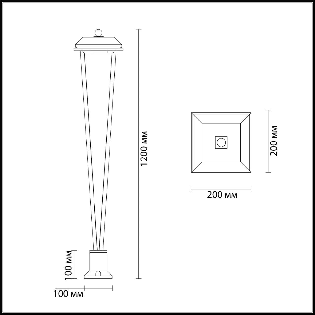6655/12GA Odeon Light