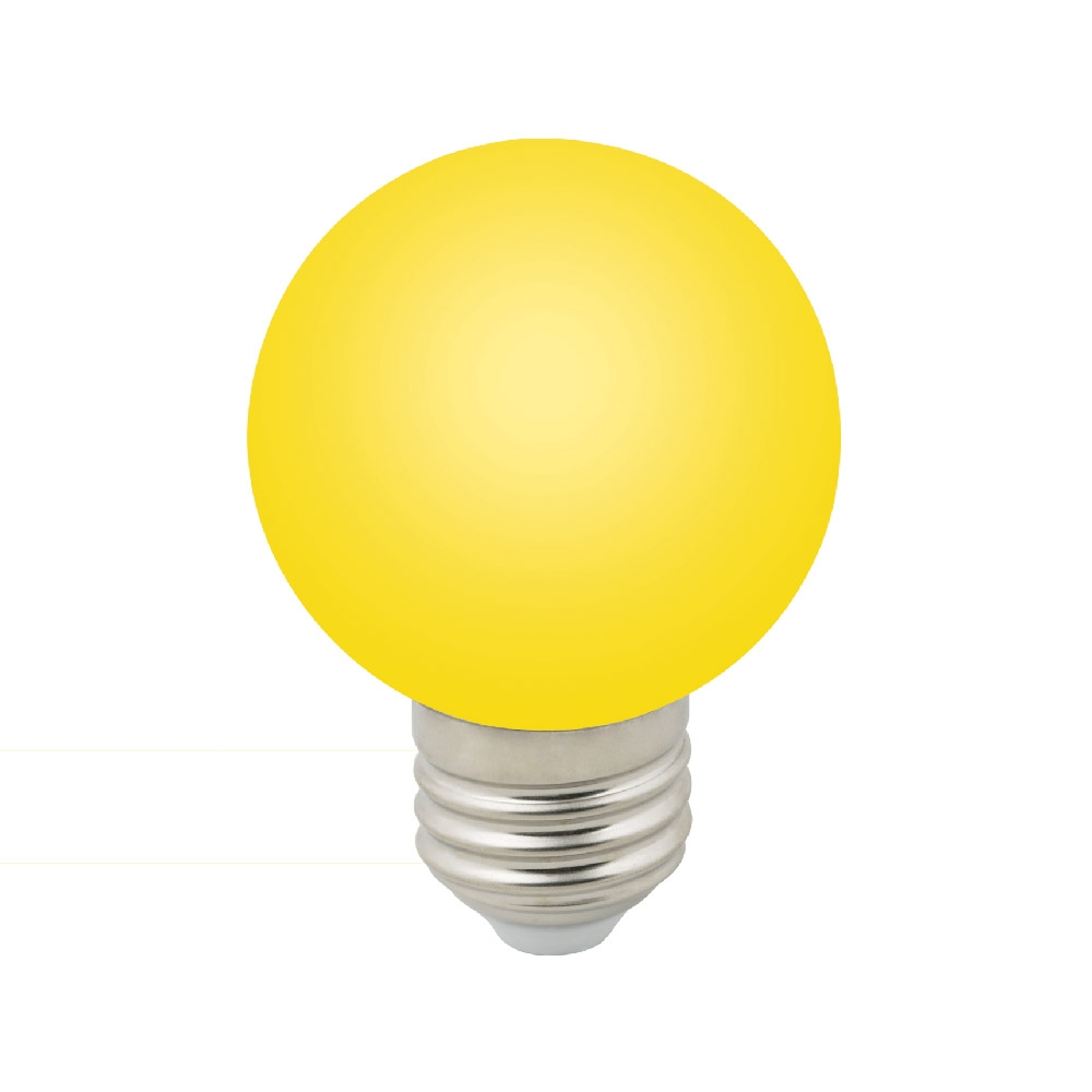 LED-G60-3W/YELLOW/E27/FR/С_