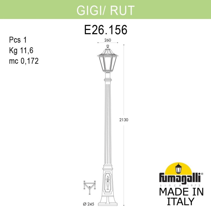 E26.156.000.AXE27 Fumagalli