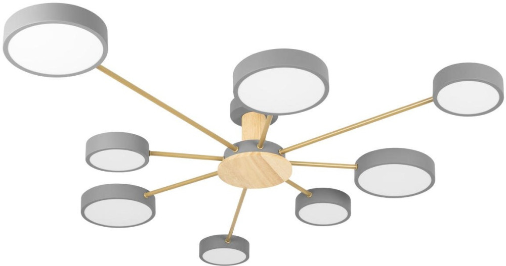 Потолочная люстра Sunrise 10316/8 Grey Loft It