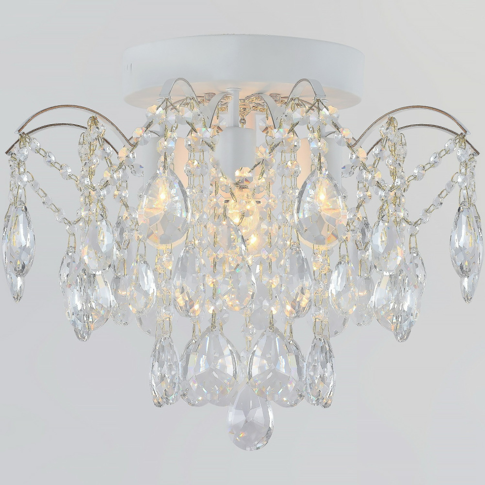 Потолочная люстра  04039-0.3-04 WH+GOLD PN Reluce