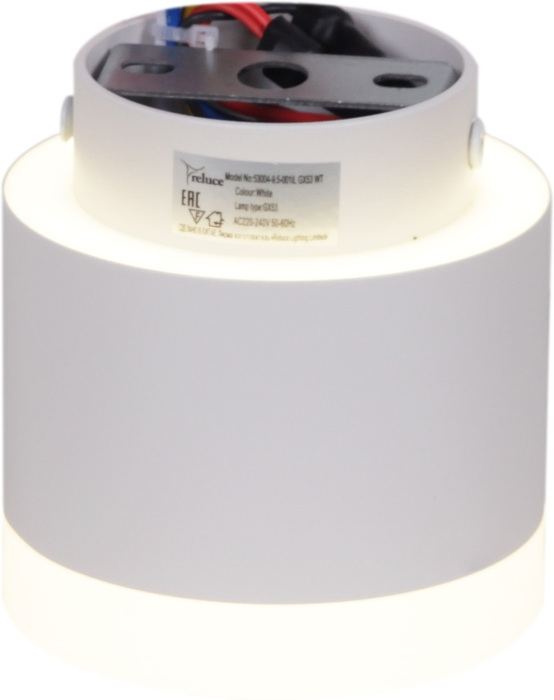 53004-9.5-001IL GX53+LED3W WT Reluce