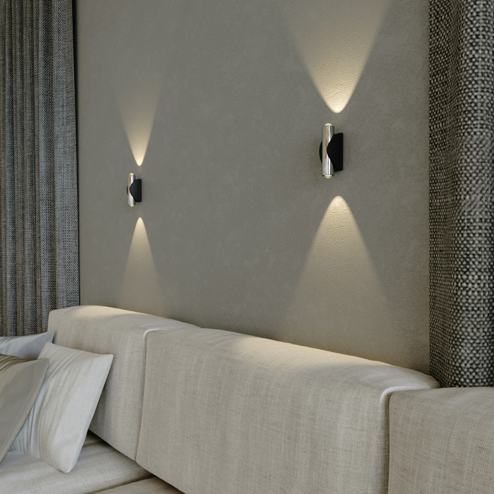 40109/LED чёрный/сталь Elektrostandard