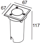 77278 SS Oasis Light