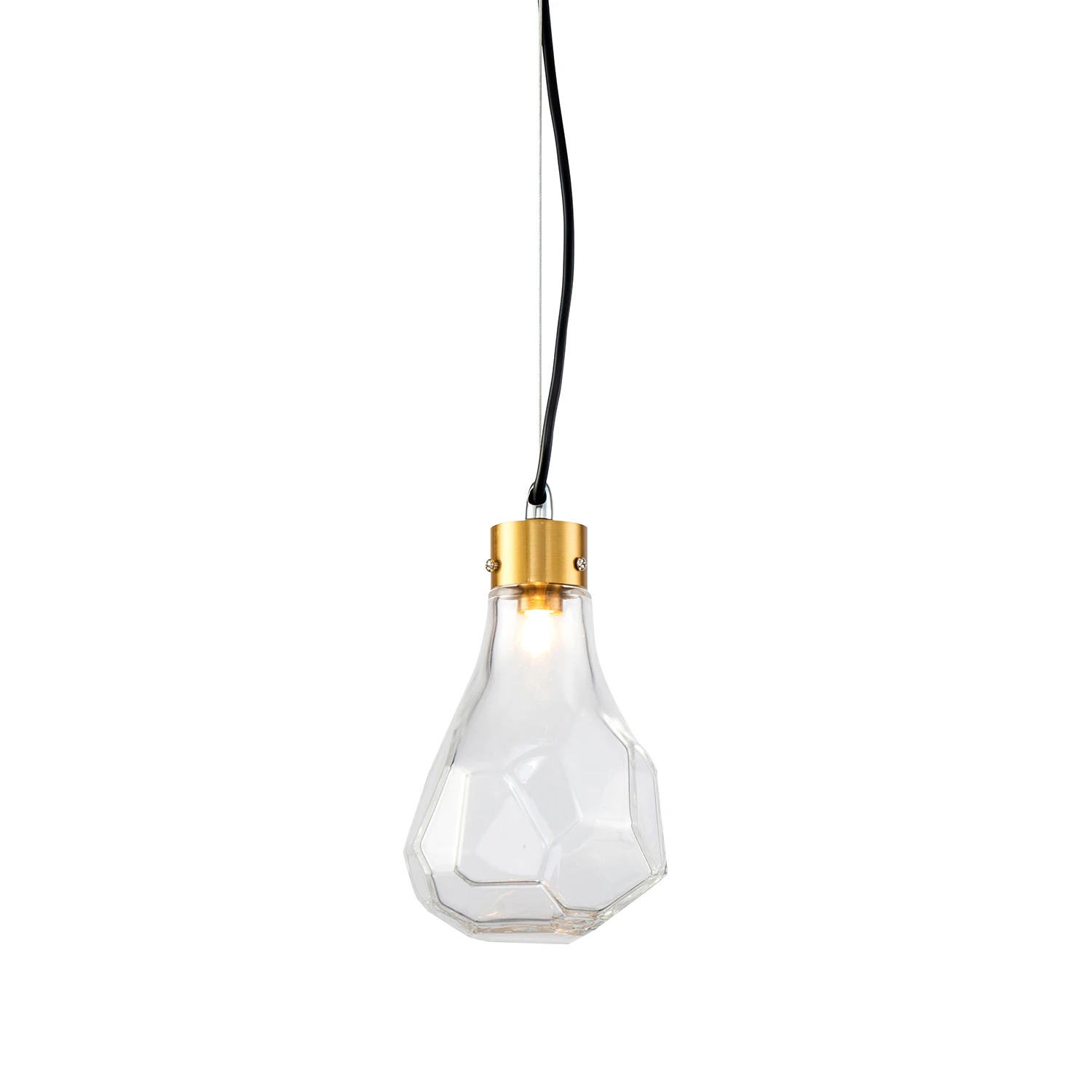 KR1197P-1 brass/clear Delight Collection