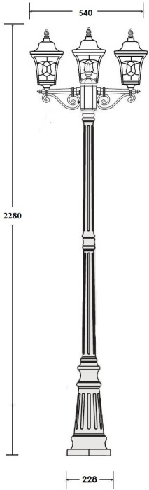 91809SB Bl Oasis Light