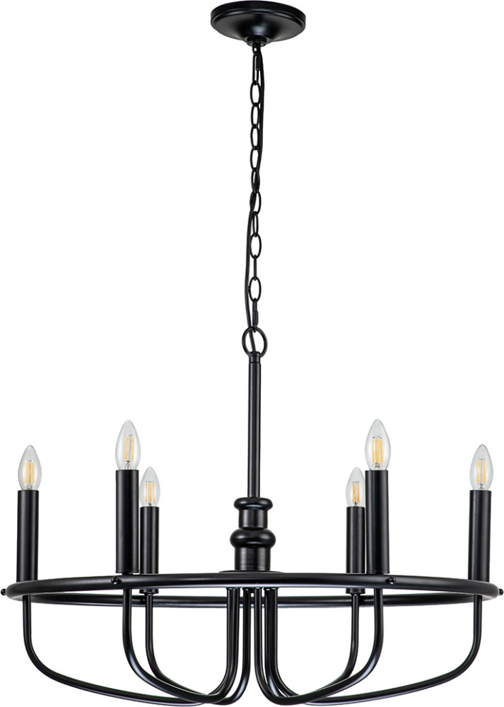 Подвесная люстра Capitol Hill KL-CAPITOL-HILL6-BLK Kichler