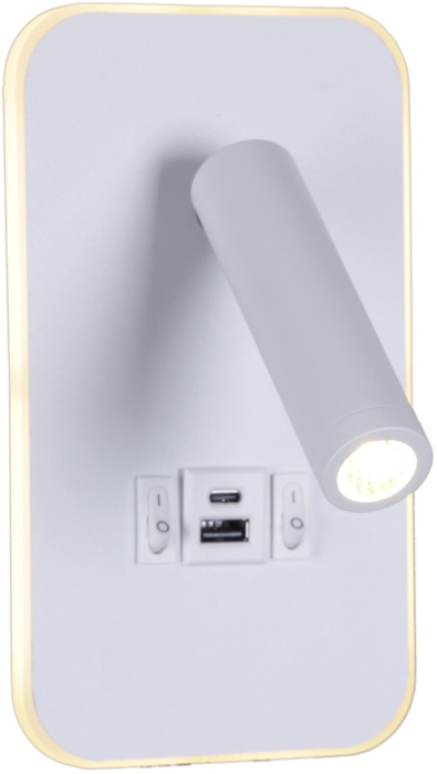 86204-9.2-001KT LED12W+USB WT_