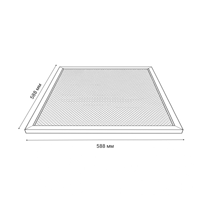 ULP-6060-36W/5000К IP40 GRILYATO WHITE Uniel