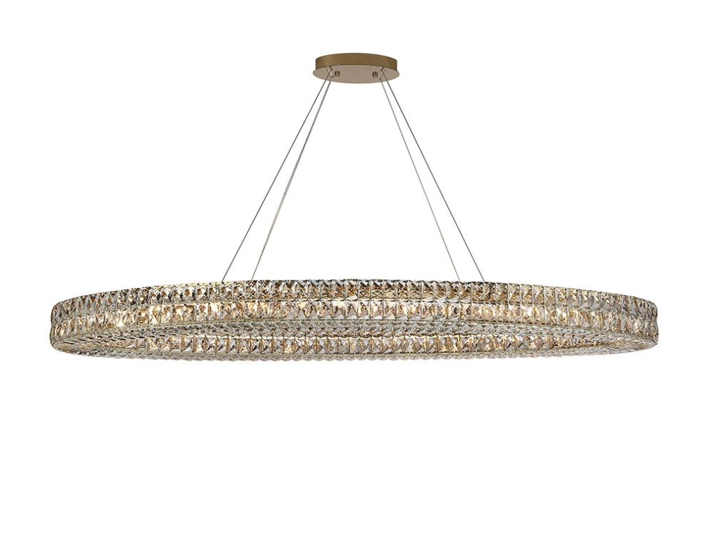 Подвесной светильник 8550 8550/160 C oval gold polished Newport