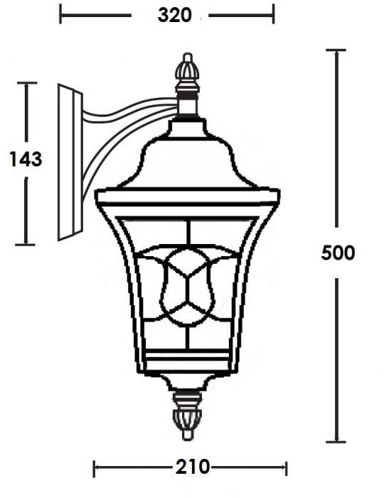 91802L/04 Bl Oasis Light