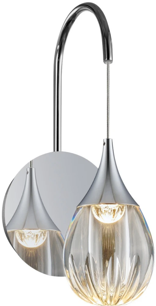 MB24001004-1A chrome/clear Delight Collection