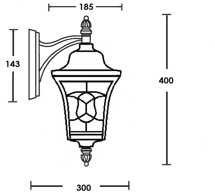 91802S/04 Bl Oasis Light