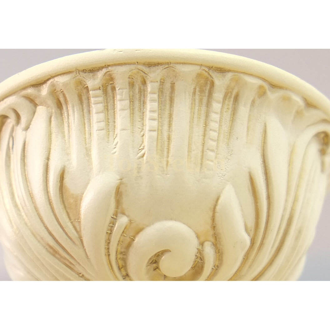 2081/6 IVORY- WHITE GLASS_