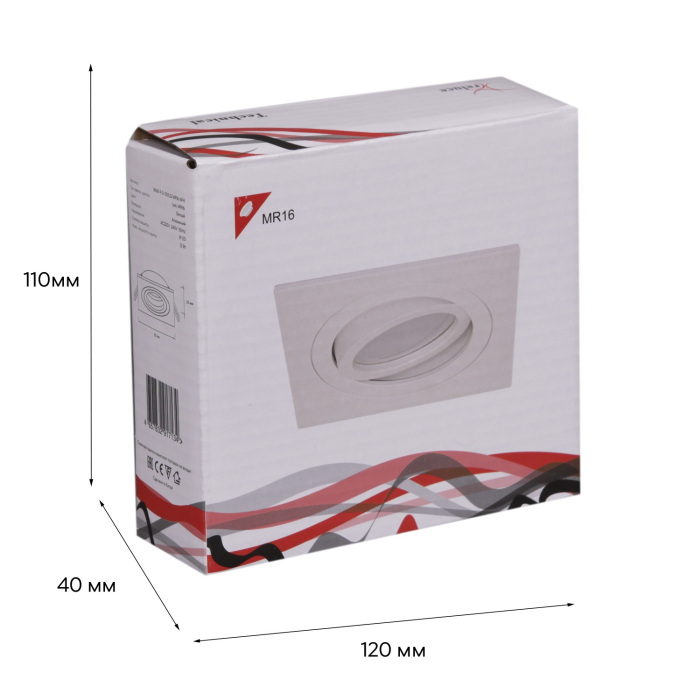 16061-9.0-001LD MR16 WT_