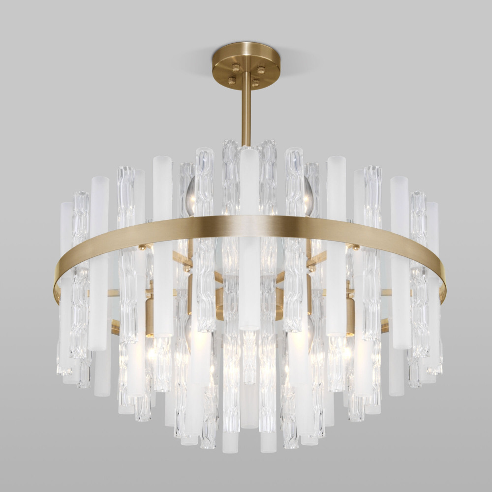 Потолочная люстра Hollis 368/9 Smart латунь Bogate's