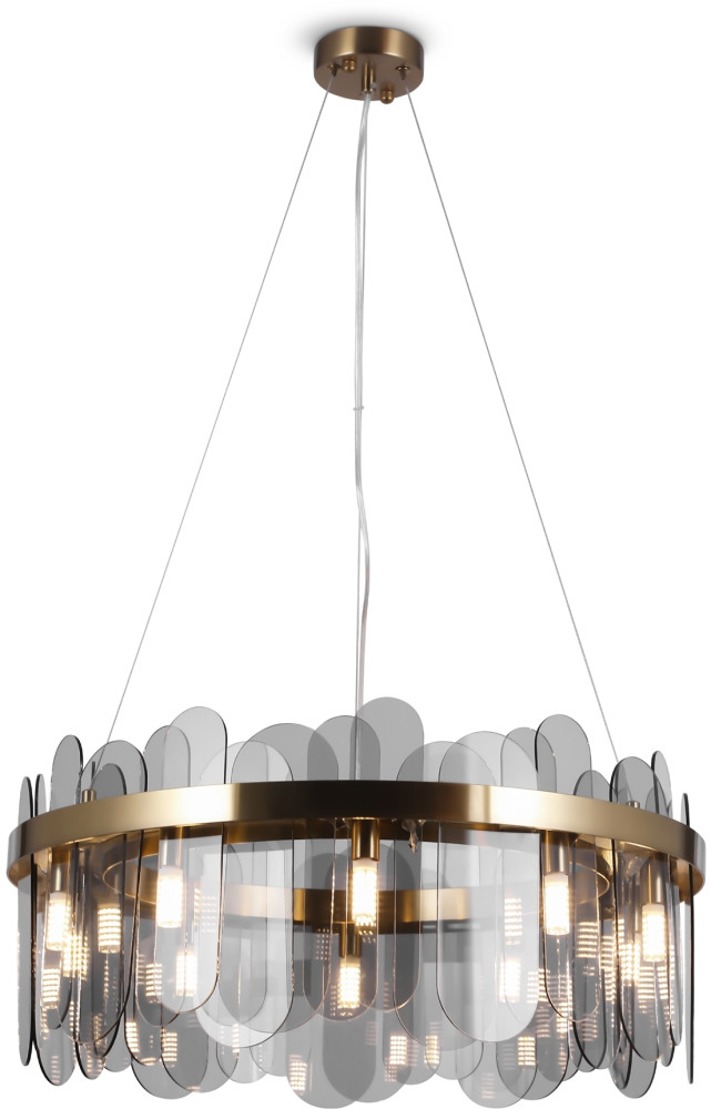 Подвесная люстра Deserto FR5141PL-10BS1 Freya