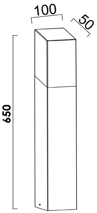 ST031052-650 SS Oasis Light