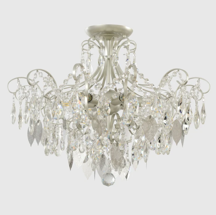 ESMIRALDA PL6 SILVER Crystal Lux