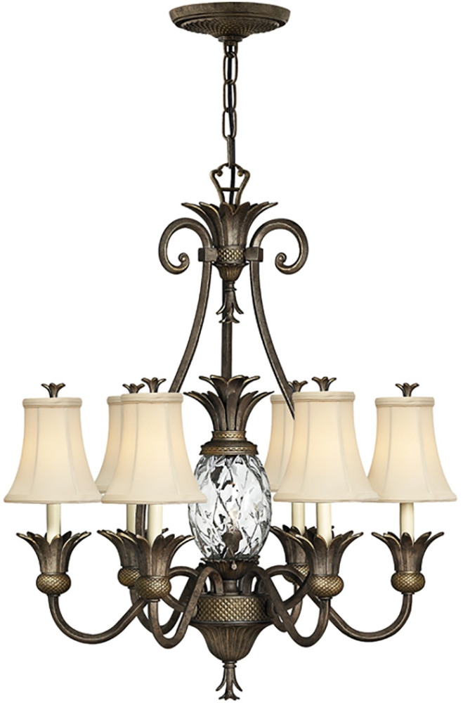 Подвесная люстра Plantation HK-PLANT7-PZ Hinkley