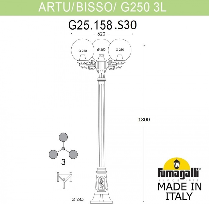 G25.158.S30.AXE27 Fumagalli