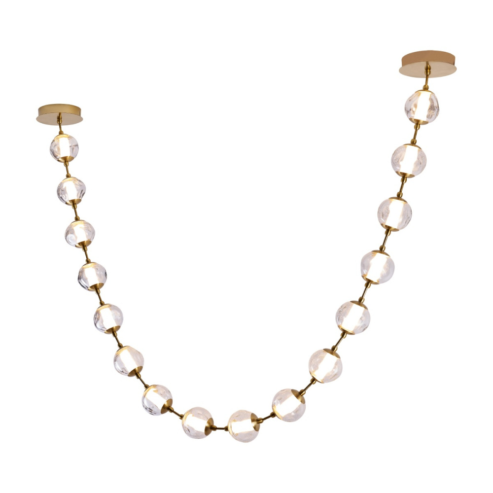 OD2437A-16 brass/clear Delight Collection
