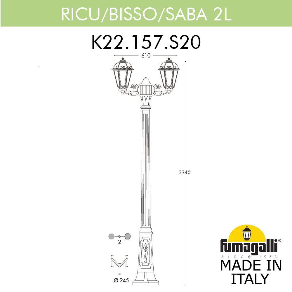 K22.157.S20.AYF1R Fumagalli