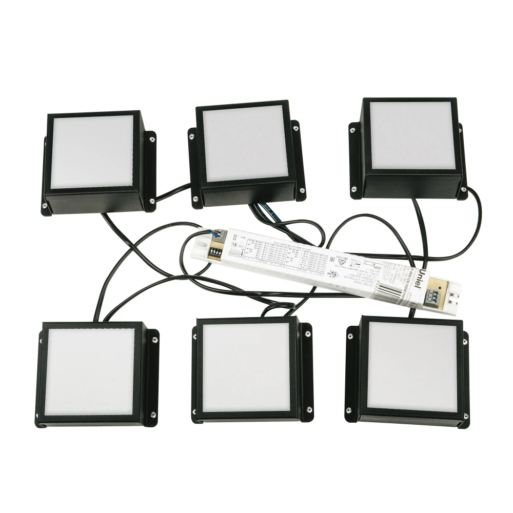 ULP-1010 42W/4000К IP40 GRILYATO OPAL BLACK KIT06 Uniel