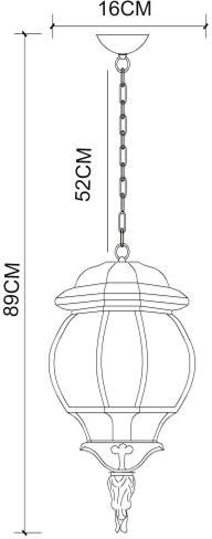 A1045SO-1BG Arte Lamp