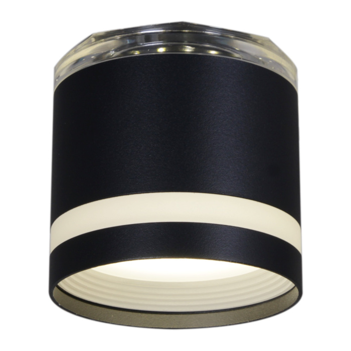 53001-9.5-001LD GX53+LED3W BK_