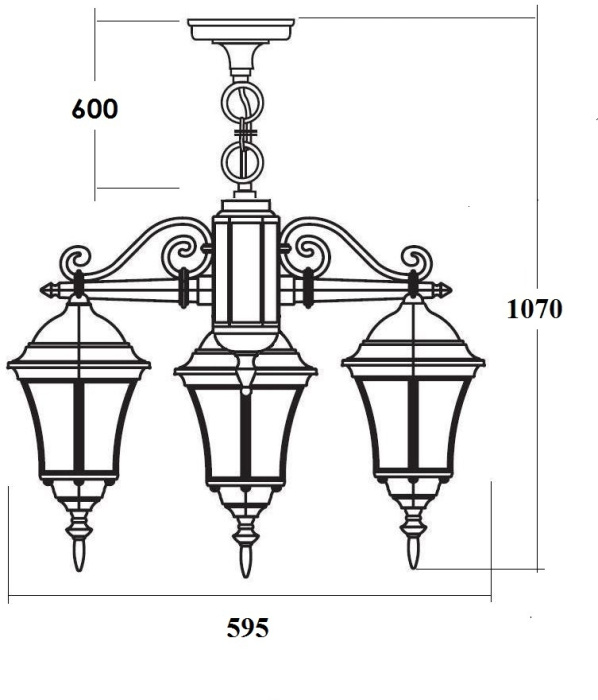 91370S/3 Gb Oasis Light