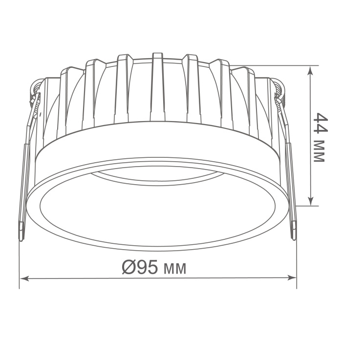 DL20764R15CCT1W Donolux