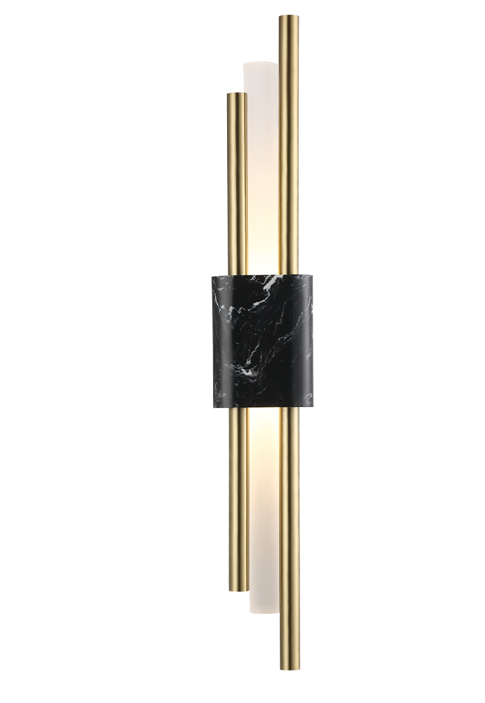 CARTA AP6W LED BLACK/BRASS Crystal Lux