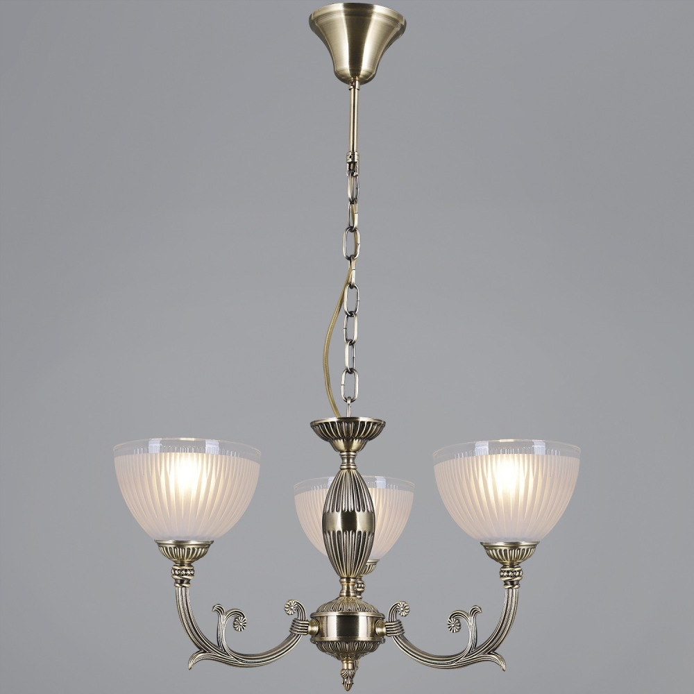 Подвесная люстра  IL9939-3PSQ-24 AB CAPELLA ILLUMICO