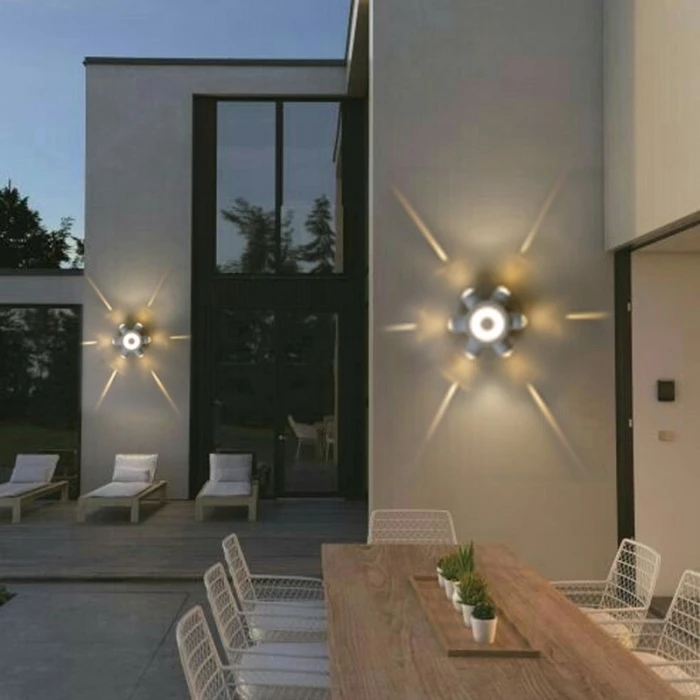 86973-9.2-007U LED2W+6*1W WT Reluce