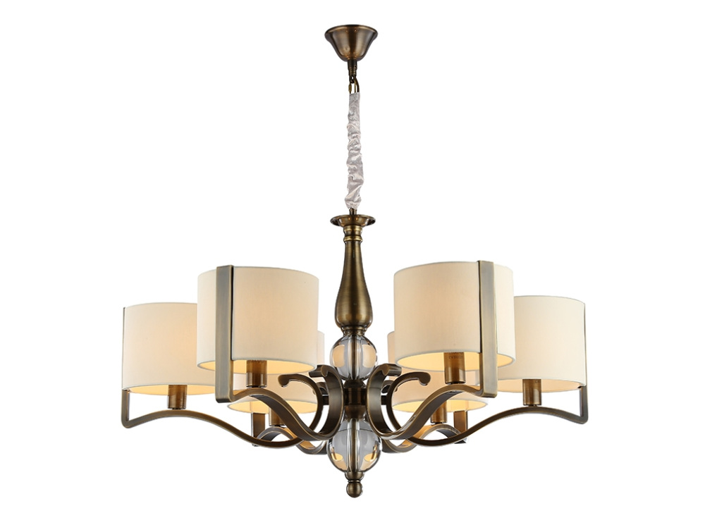 Подвесная люстра 31300 31305+1/C black brass Newport