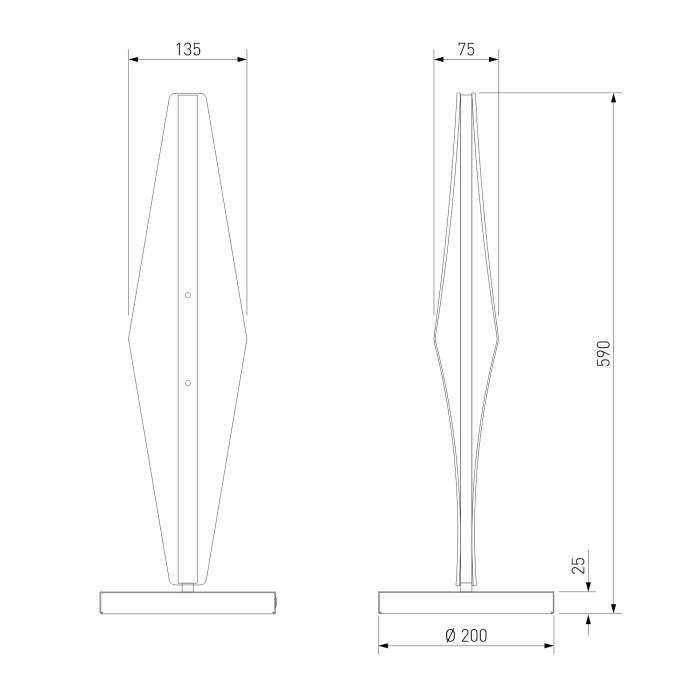 308052 LED латунь_