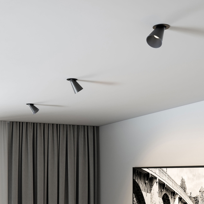 25097/LED 4000K черный Elektrostandard