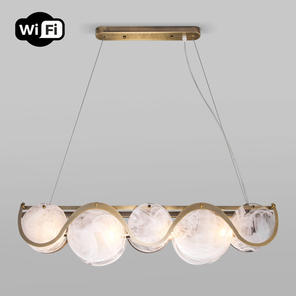 Подвесная люстра Galicia 354/4 античная бронза Bogate's