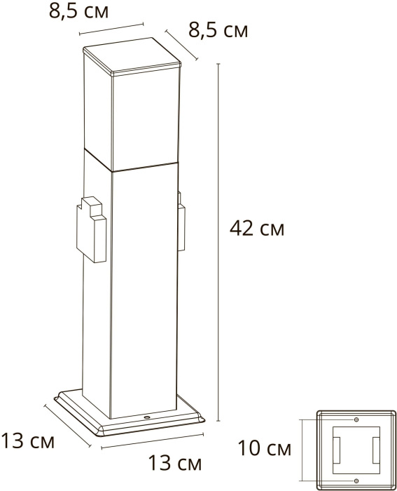 A3711PA-1BK Arte Lamp