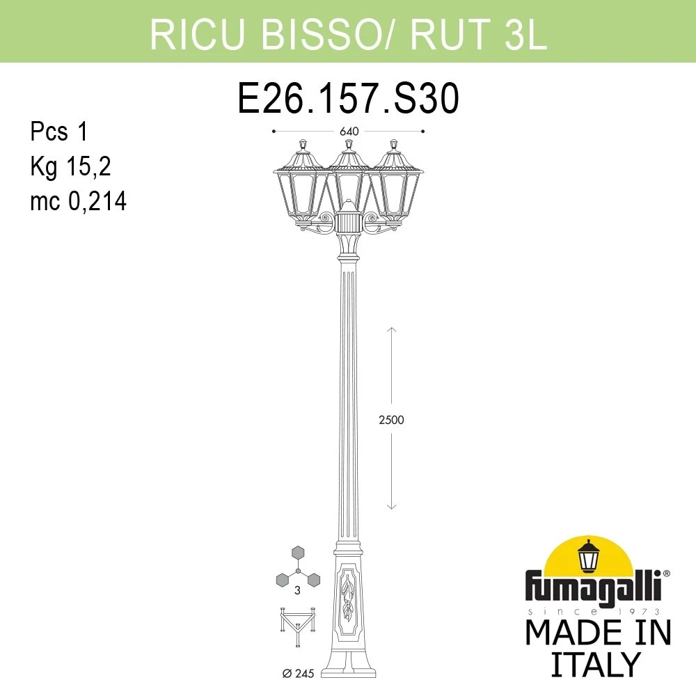 E26.157.S30.VYF1R Fumagalli