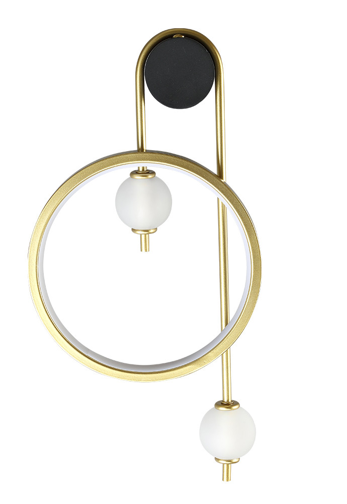 RODRIGO AP20W LED BLACK/GOLD Crystal Lux