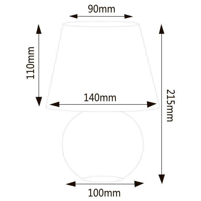 UML-B303 E14 DARK GREY_