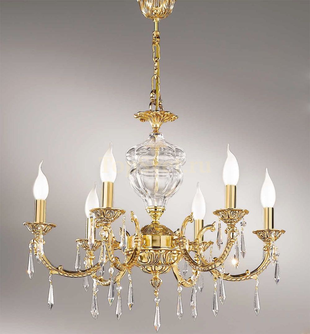 581/6 FR.GOLD CLEAR CRYSTAL_