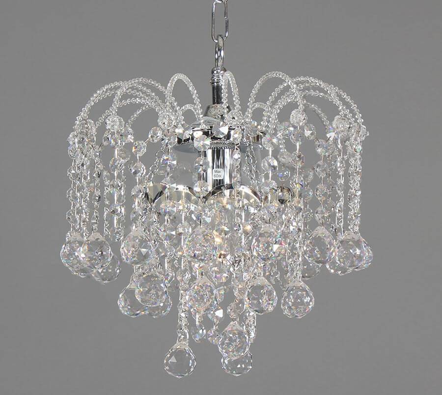 Хрустальная люстра Lampister VO-312F30/L chrome