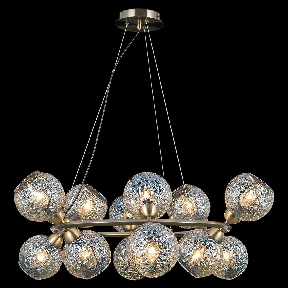 Подвесная люстра  IL0452-12PASQ-79 AB ILLUMICO