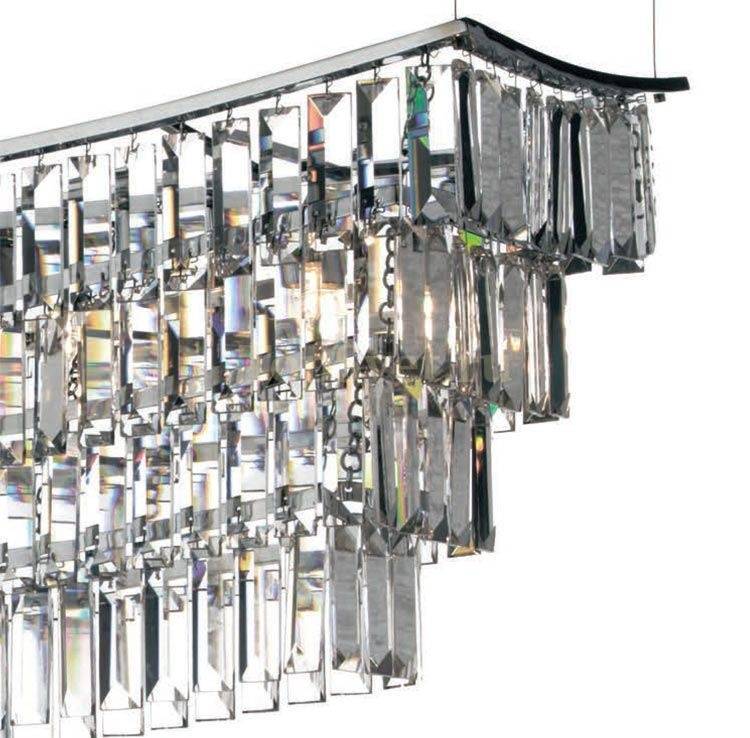 B-686C80x20/L chrome Lampister